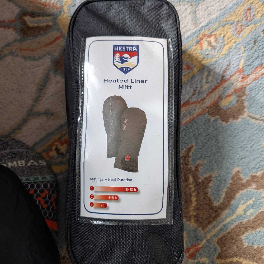 Hestra heated ski mittens